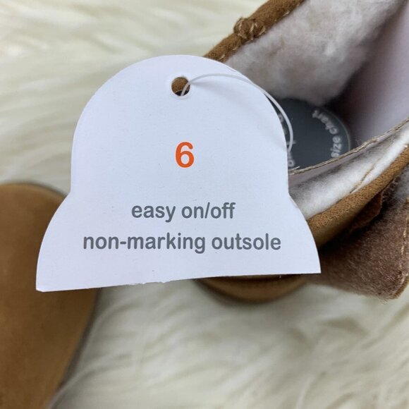 Cozy Faux Shearling Winter Boot Unisex Baby Size 6 New With Tags - Picture 6 of 8